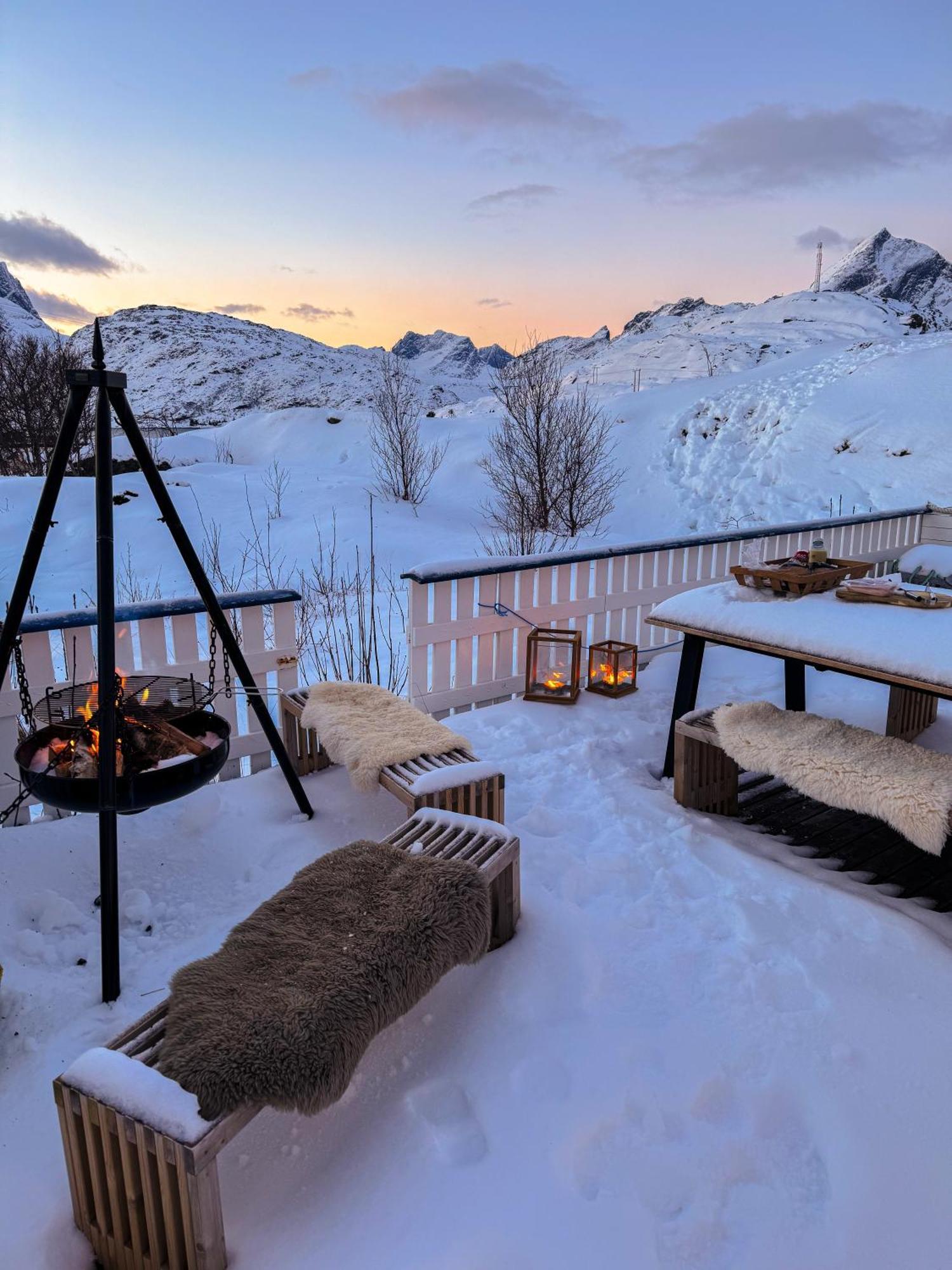 Willa Sundet Lofoten Holiday House Sund  Zewnętrze zdjęcie